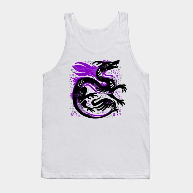 Ace Flag Dragon Reborn Tank Top by Things By Diana